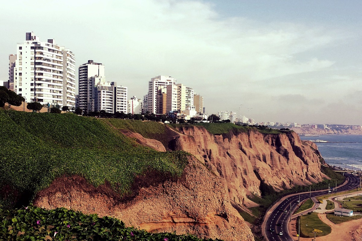 De wijk Miraflores in Lima